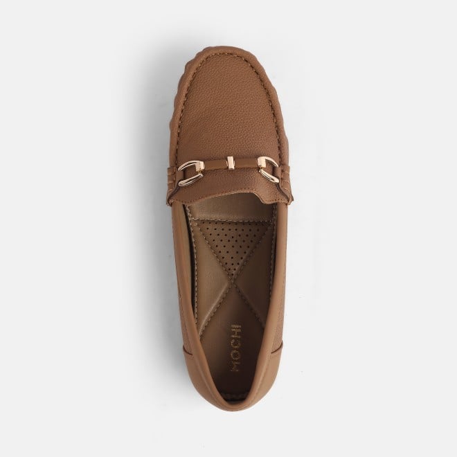 Mochi Women Tan Casual Loafers (SKU: 31-910-23-36)