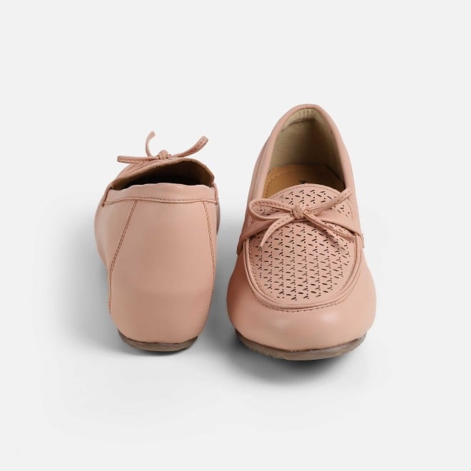 Mochi Women Peach Casual Ballerinas (SKU: 31-913-80-36)