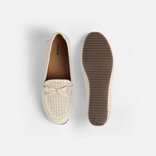 Mochi Women Off-white Casual Ballerinas (SKU: 31-913-66-36)