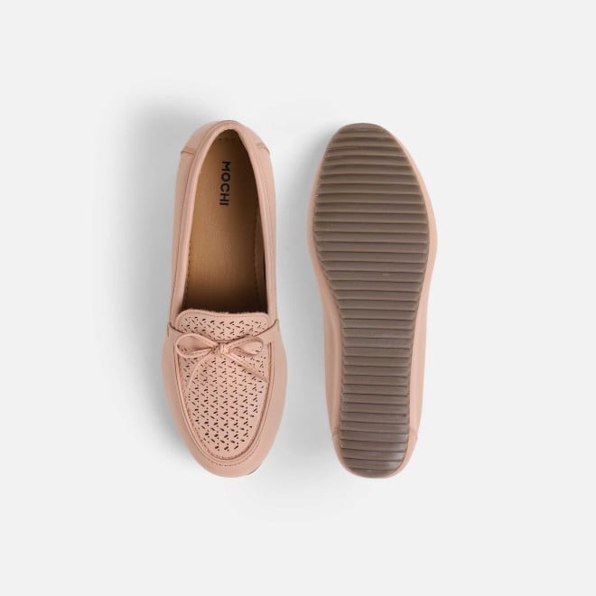 Mochi Women Peach Casual Ballerinas (SKU: 31-913-80-36)