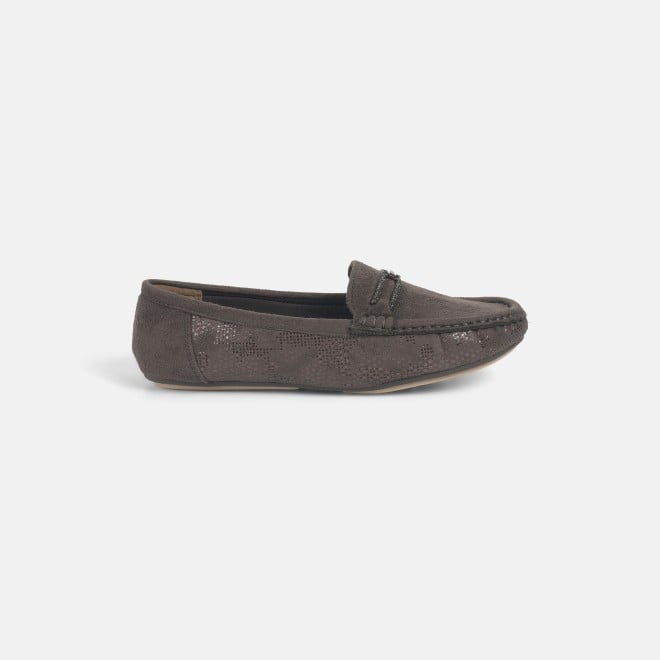 Mochi Women Grey Casual Loafers (SKU: 31-915-14-37)