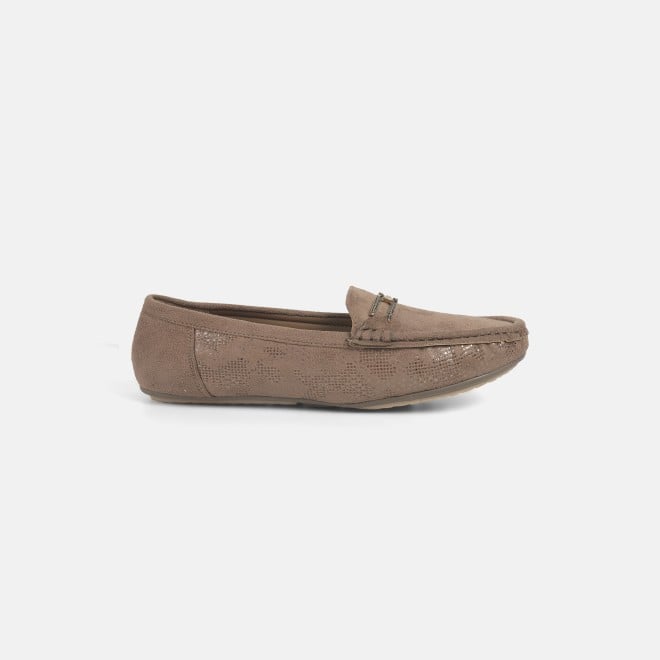 Mochi Women Khaki Casual Loafers (SKU: 31-915-62-36)