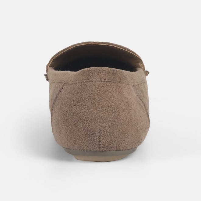 Mochi Women Khaki Casual Loafers (SKU: 31-915-62-36)