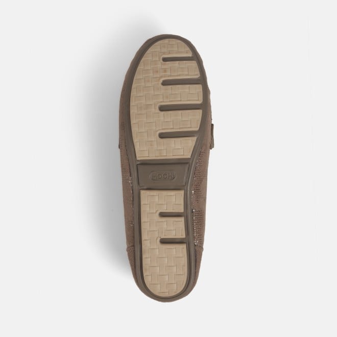 Mochi Women Khaki Casual Loafers (SKU: 31-915-62-36)