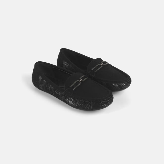 Mochi Women Black Casual Loafers (SKU: 31-915L-11-42)