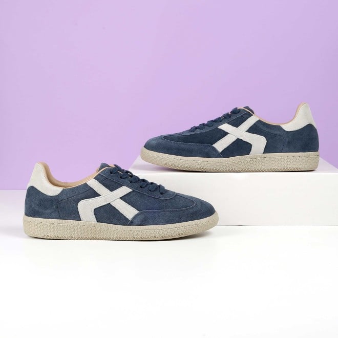 Mochi Women Blue Casual Sneakers