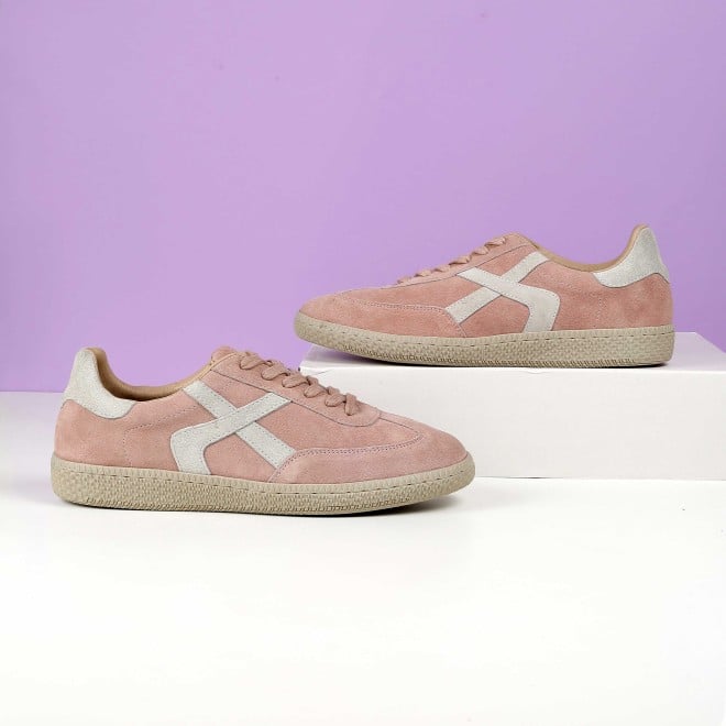 Mochi Women Peach Casual Sneakers