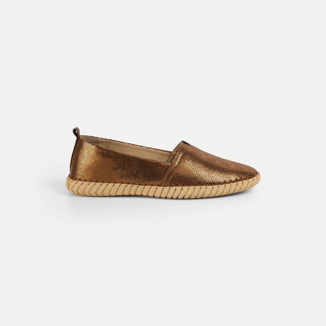 Mochi Women Antic-gold Casual Ballerinas (SKU: 31-925-28-36)