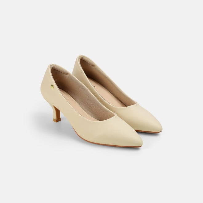 Mochi Women Beige Formal Pumps (SKU: 31-926-20-36)
