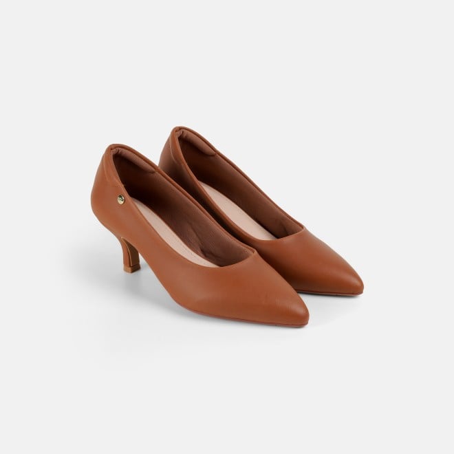 Mochi Women Tan Formal Pumps (SKU: 31-926-23-36)