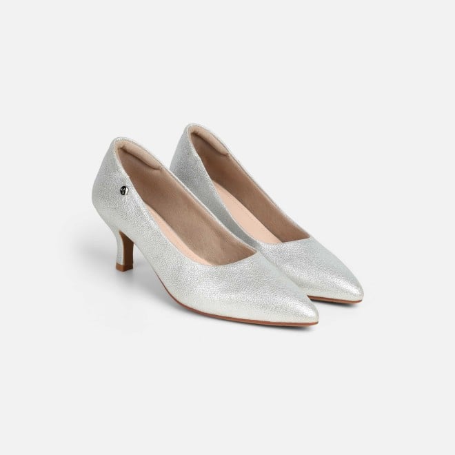 Mochi Women Silver Formal Pumps (SKU: 31-926-27-36)