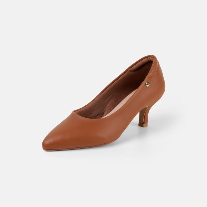 Mochi Women Tan Formal Pumps (SKU: 31-926-23-36)