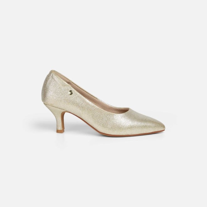 Mochi Women Gold Formal Pumps (SKU: 31-926-15-36)