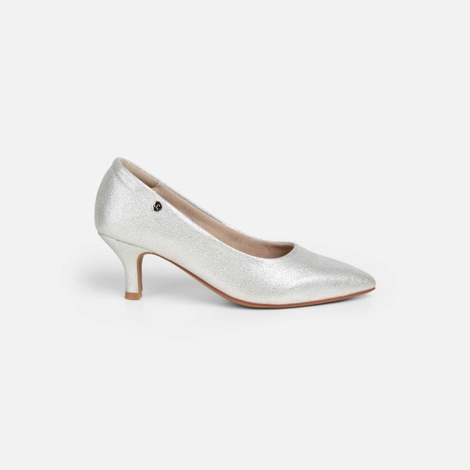 Mochi Women Silver Formal Pumps (SKU: 31-926-27-36)