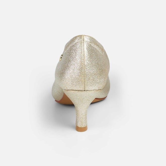 Mochi Women Gold Formal Pumps (SKU: 31-926-15-36)