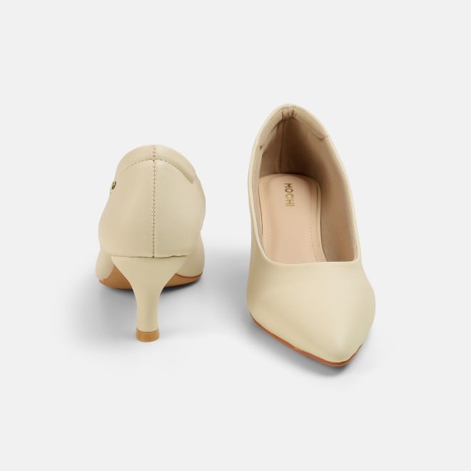 Mochi Women Beige Formal Pumps (SKU: 31-926-20-36)
