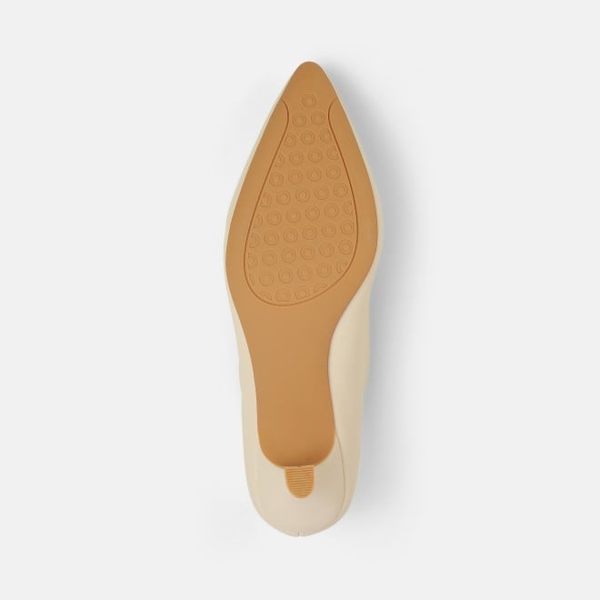 Mochi Women Beige Formal Pumps (SKU: 31-926-20-36)