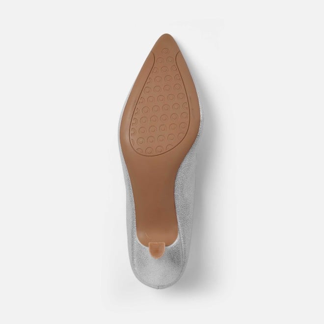 Mochi Women Silver Formal Pumps (SKU: 31-926-27-36)