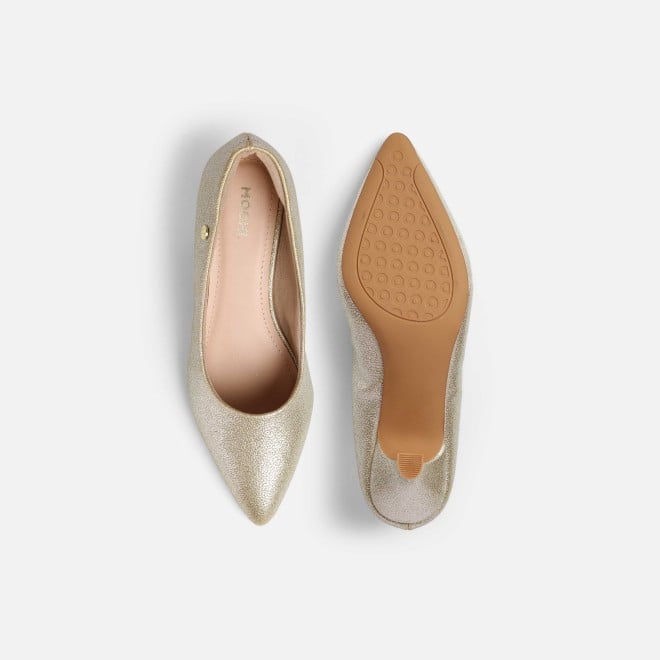 Mochi Women Gold Formal Pumps (SKU: 31-926-15-36)