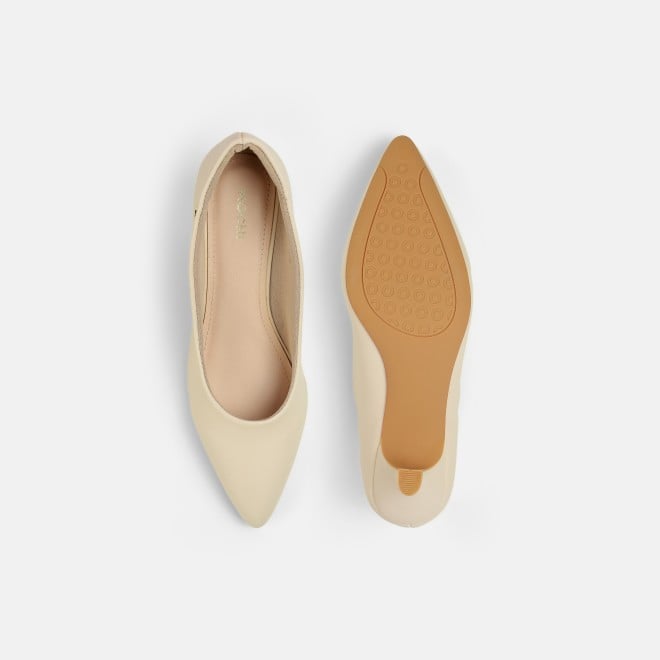 Mochi Women Beige Formal Pumps (SKU: 31-926-20-36)