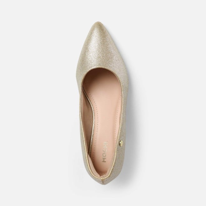 Mochi Women Gold Formal Pumps (SKU: 31-926-15-36)