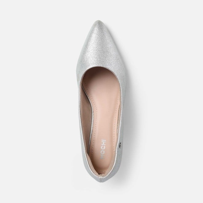 Mochi Women Silver Formal Pumps (SKU: 31-926-27-36)