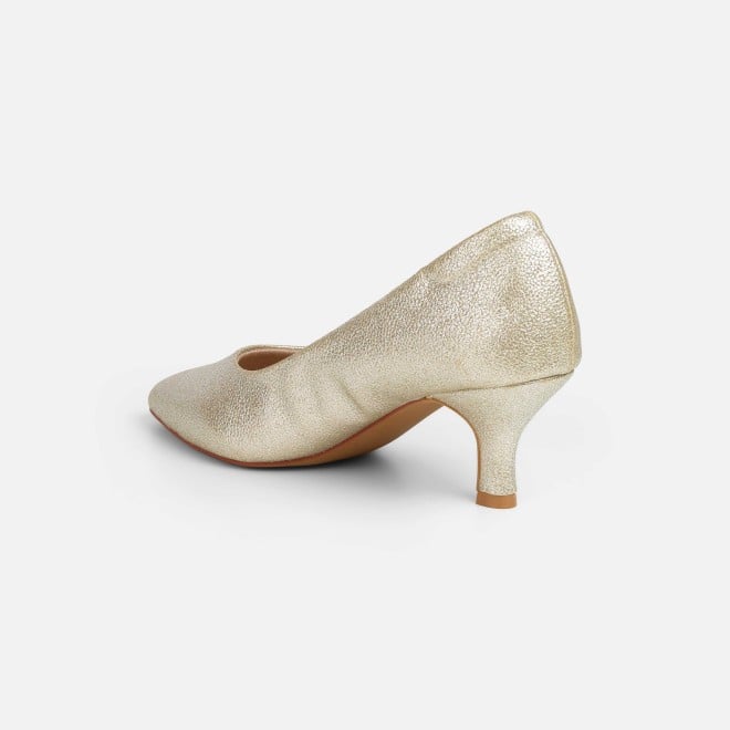 Mochi Women Gold Formal Pumps (SKU: 31-926-15-36)