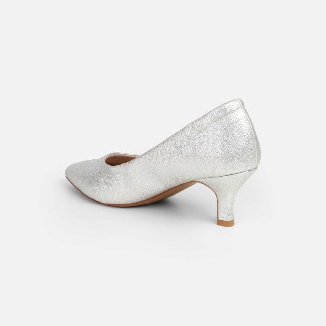 Mochi Women Silver Formal Pumps (SKU: 31-926-27-36)