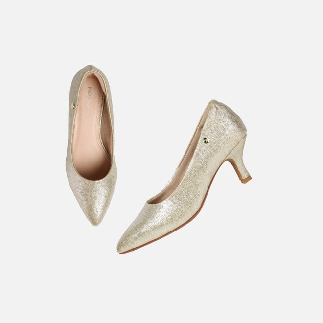 Mochi Women Gold Formal Pumps (SKU: 31-926-15-36)