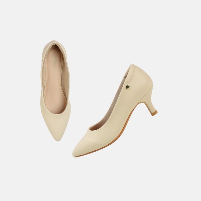 Mochi Women Beige Formal Pumps (SKU: 31-926-20-36)