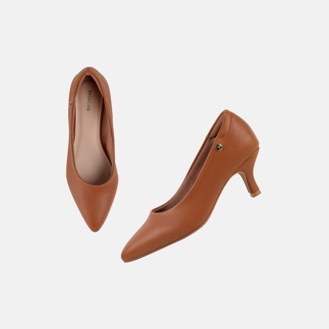 Mochi Women Tan Formal Pumps (SKU: 31-926-23-36)