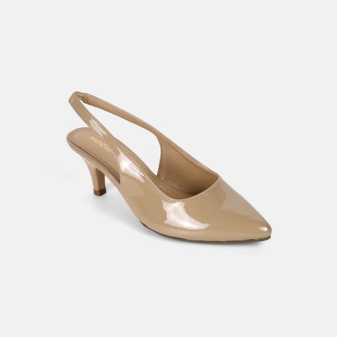 Mochi Women Beige Formal Sandals (SKU: 31-932-20-36)
