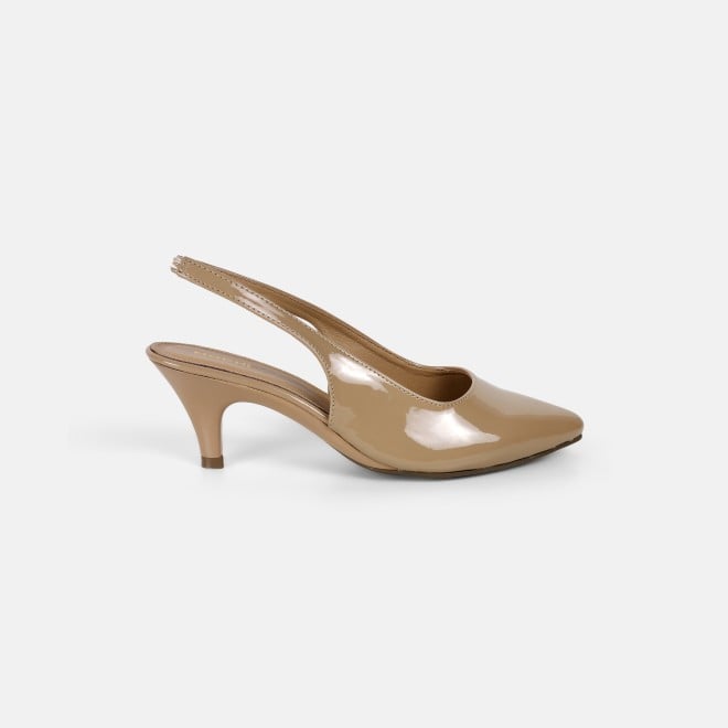 Mochi Women Beige Formal Sandals (SKU: 31-932-20-36)