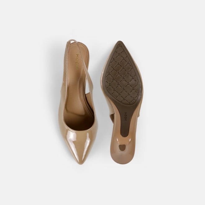 Mochi Women Beige Formal Sandals (SKU: 31-932-20-36)