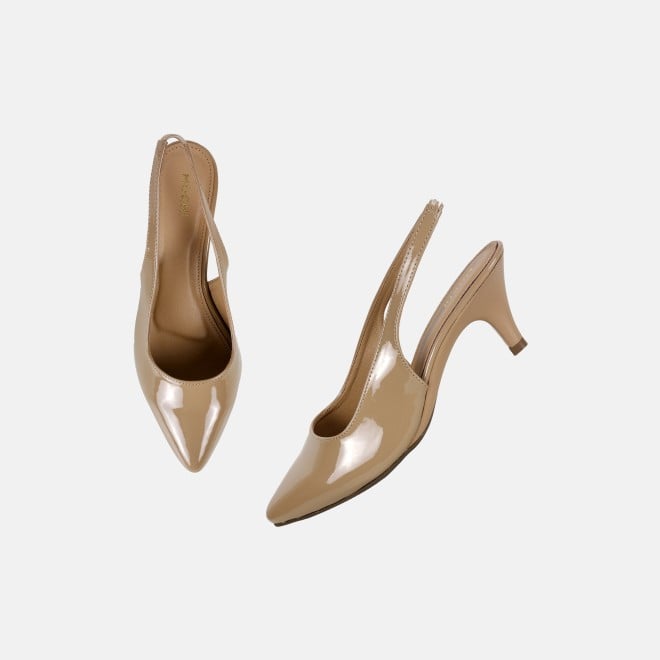 Mochi Women Beige Formal Sandals (SKU: 31-932-20-36)