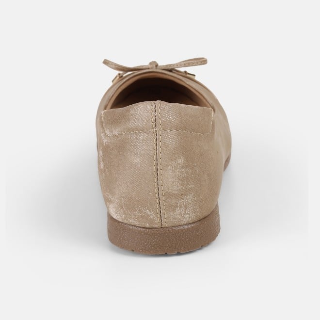Mochi Women Beige Casual Ballerinas (SKU: 31-933-20-36)