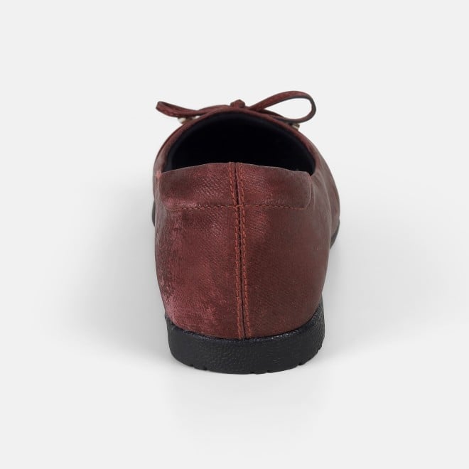 Mochi Women Wine Casual Ballerinas (SKU: 31-933-58-37)