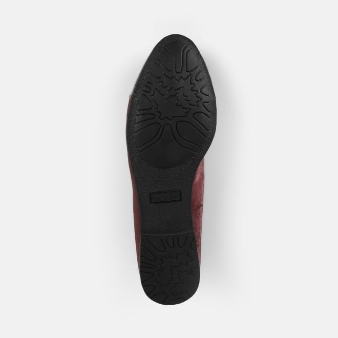 Mochi Women Wine Casual Ballerinas (SKU: 31-933-58-37)