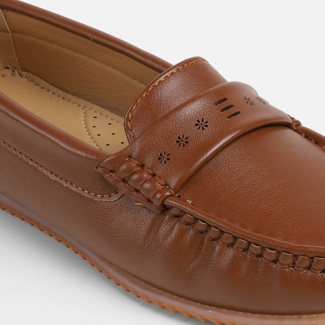 Mochi Women Tan Casual Loafers (SKU: 31-934-23-36)