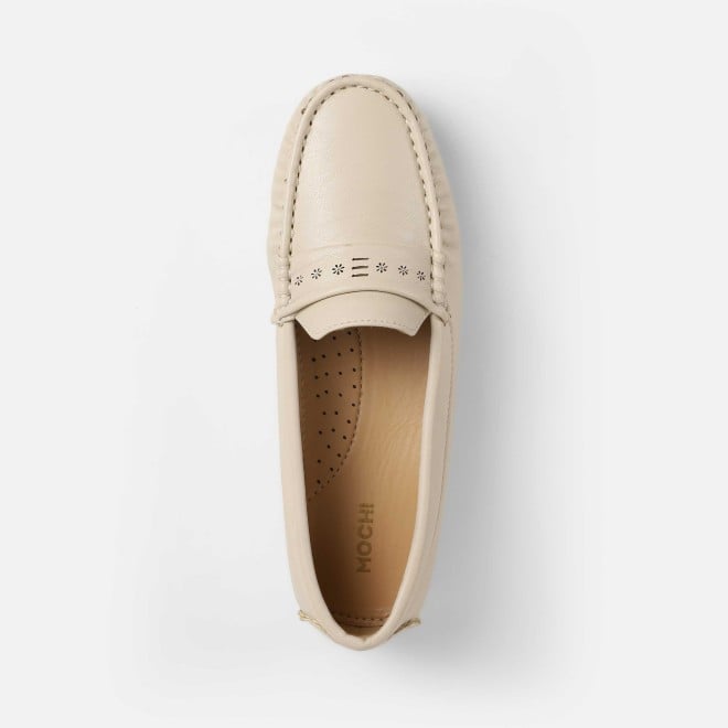 Mochi Women Light-beige Casual Loafers (SKU: 31-934L-84-42)