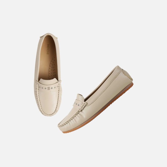 Mochi Women Light-beige Casual Loafers (SKU: 31-934L-84-42)