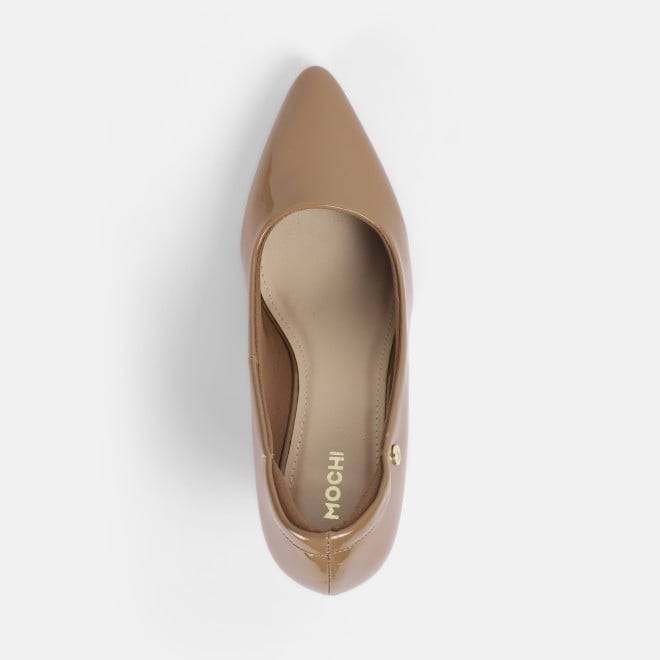 Mochi Women Beige Party Pumps (SKU: 31-937-20-36)