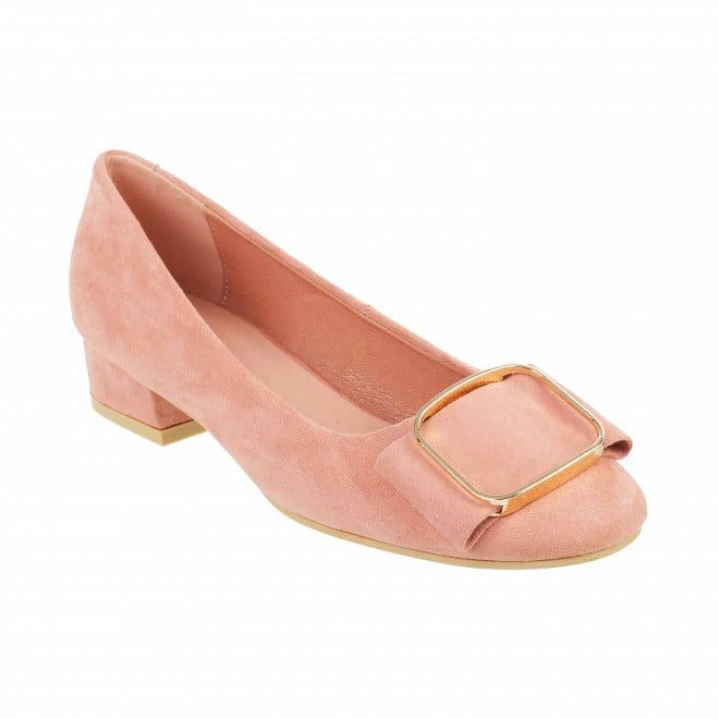 Mochi Pink Casual Pumps for Women