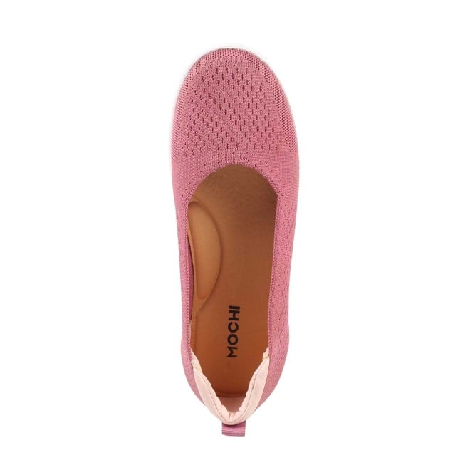 Mochi Women Peach Casual Ballerinas (SKU: 31-97-80-36)