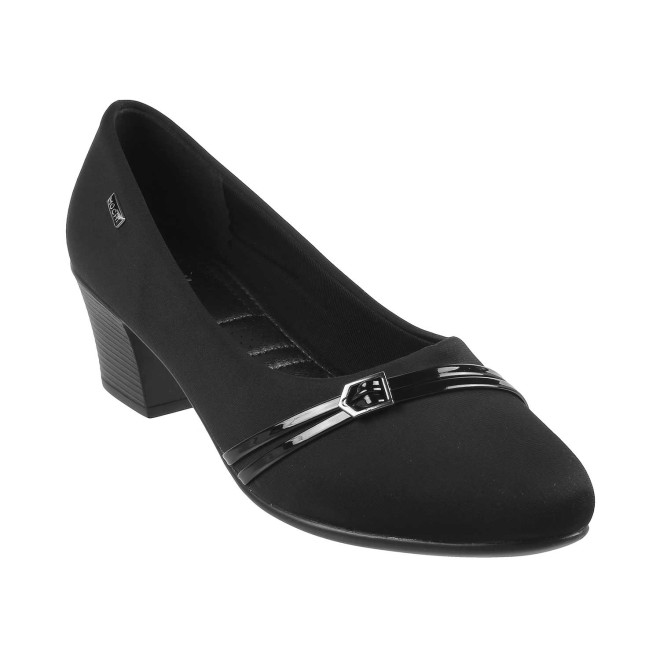 Mochi Women Black Formal Pumps (SKU: 31-9862-11-36)