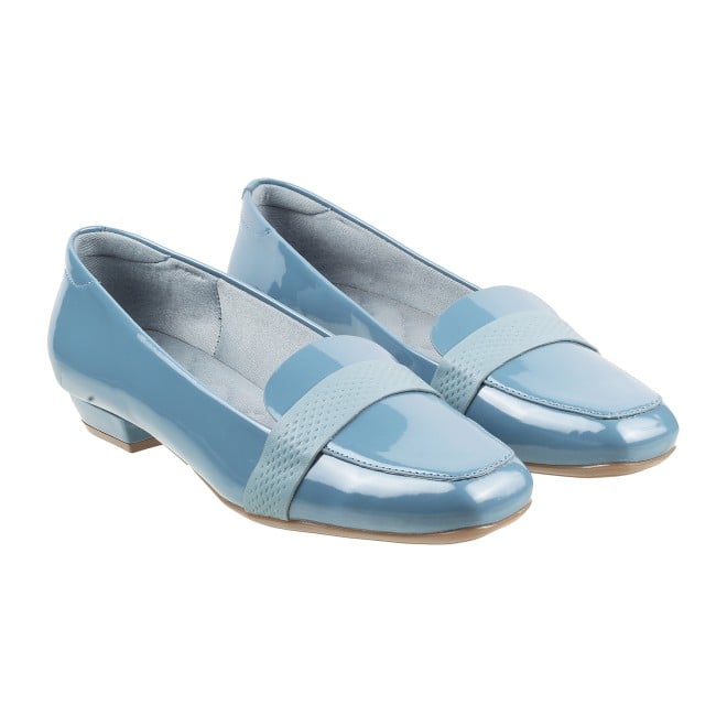 Mochi Women Blue Formal Pumps