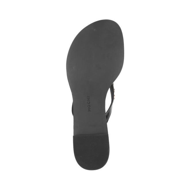 Mochi Women Black Casual Slippers (SKU: 32-1007-11-36)