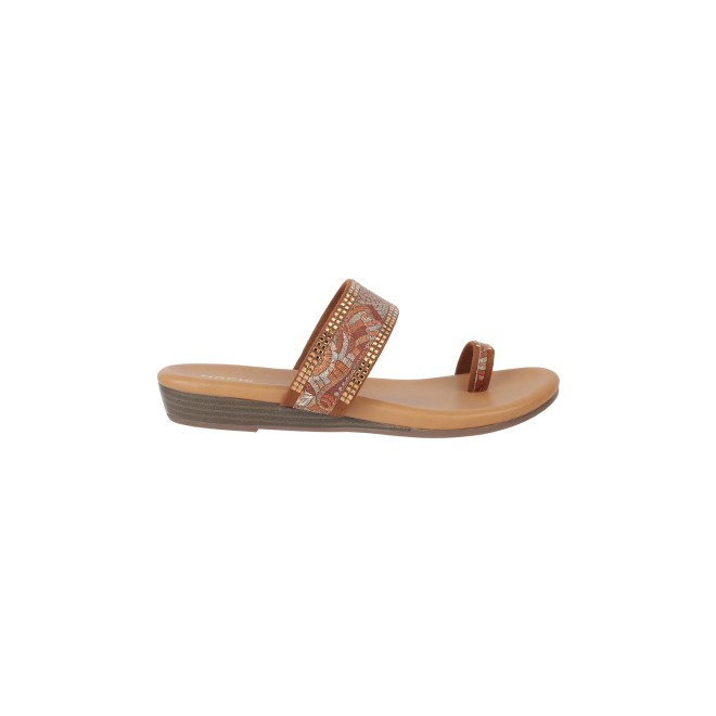 Mochi Women Tan Casual Slip Ons (SKU: 32-1122-23-36)