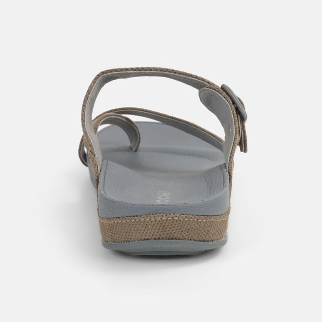 Mochi Women Grey Casual Slippers (SKU: 32-1127-14-36)