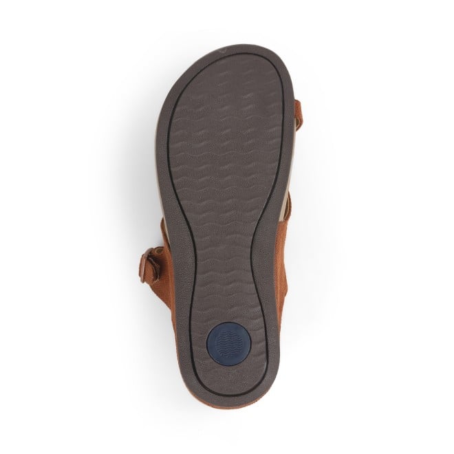 Mochi Women Tan Casual Slippers (SKU: 32-1127-23-36)